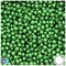 BeadTin Dark Green Pearl 5mm Round Plastic Craft Beads (700pcs)
